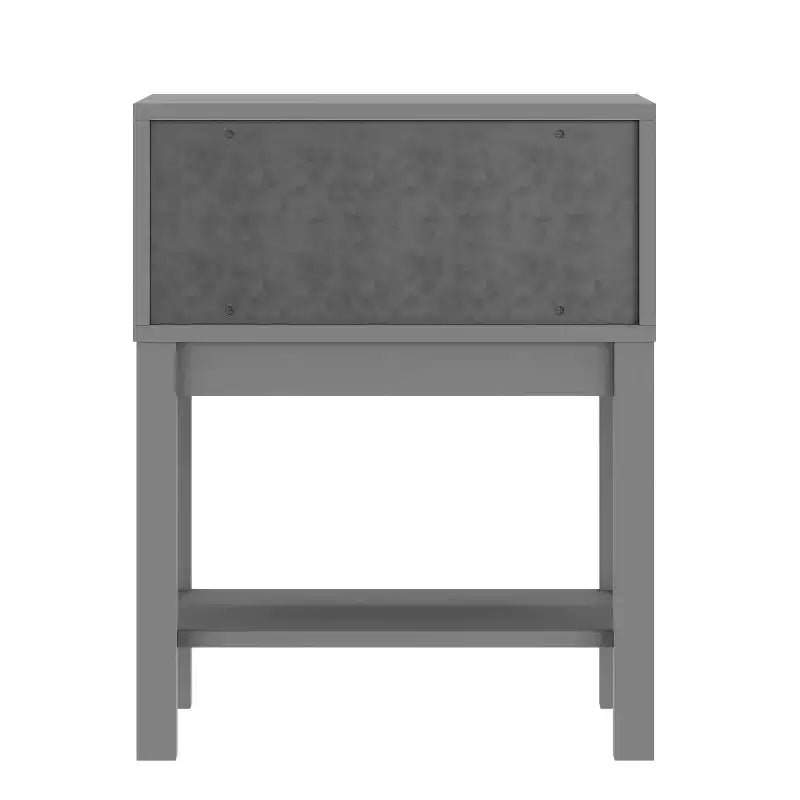 Table de chevet en bois, table d'appoint de chambre avec tiroir de rangement et étagère pour enfants