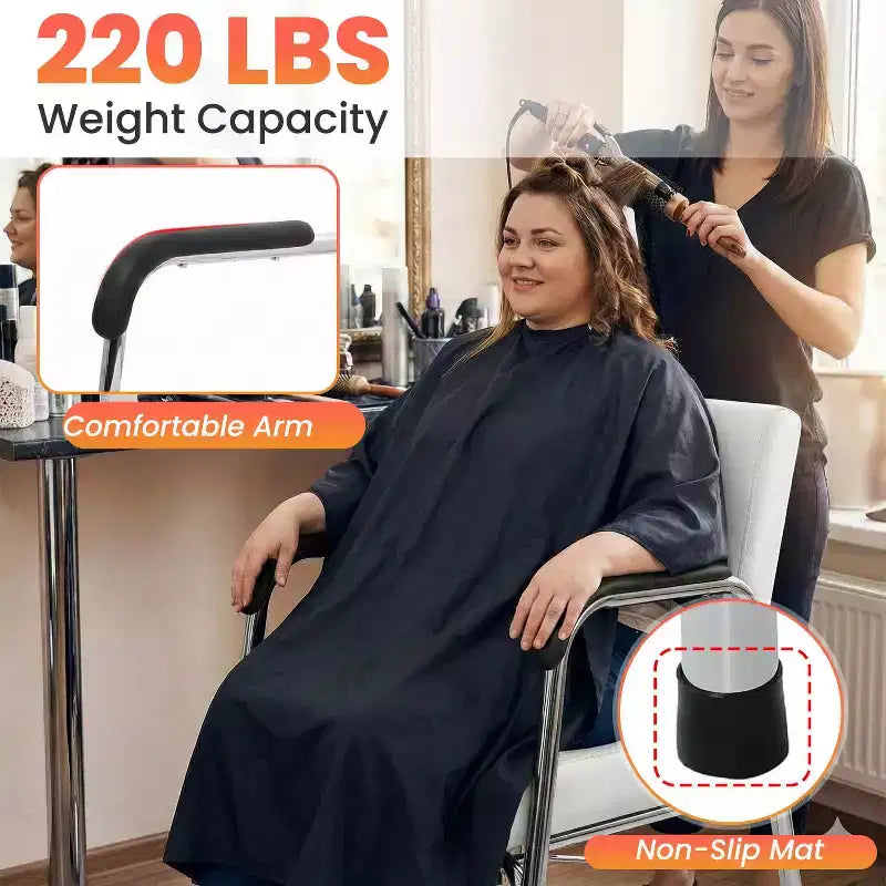 Nouveau Fauteuil de Lavage Auto Inclinable Noir, Tendance et Moderne, pour Barbiers, Spas et Salons de Beauté