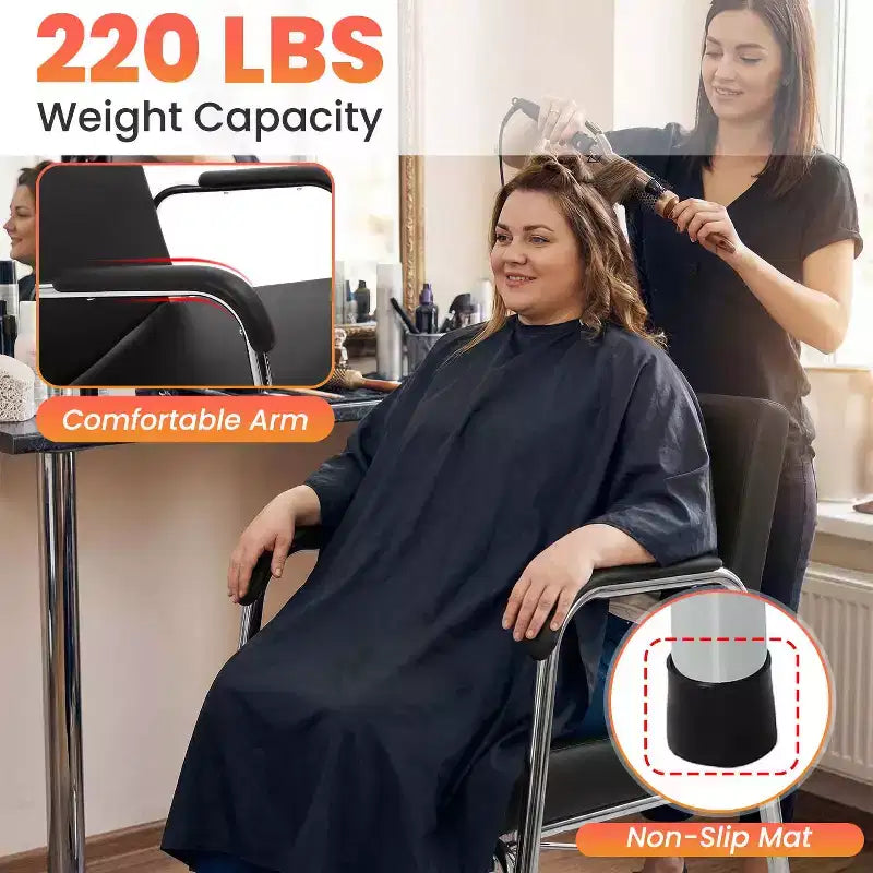 Nouveau Fauteuil de Lavage Auto Inclinable Noir, Tendance et Moderne, pour Barbiers, Spas et Salons de Beauté