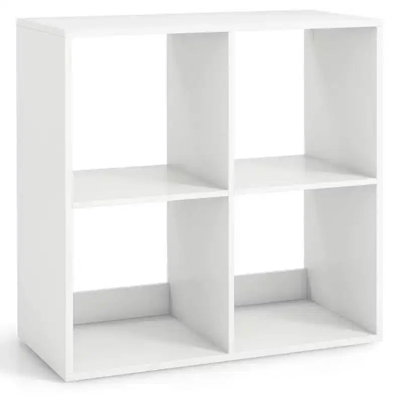 Étagère ouverte à 4/6/8/9 cubes avec kits anti-basculement, étagère de rangement de style moderne pour le bureau à domicile