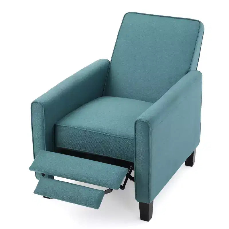 Fauteuils inclinables contemporains rembourrés à dossier poussoir