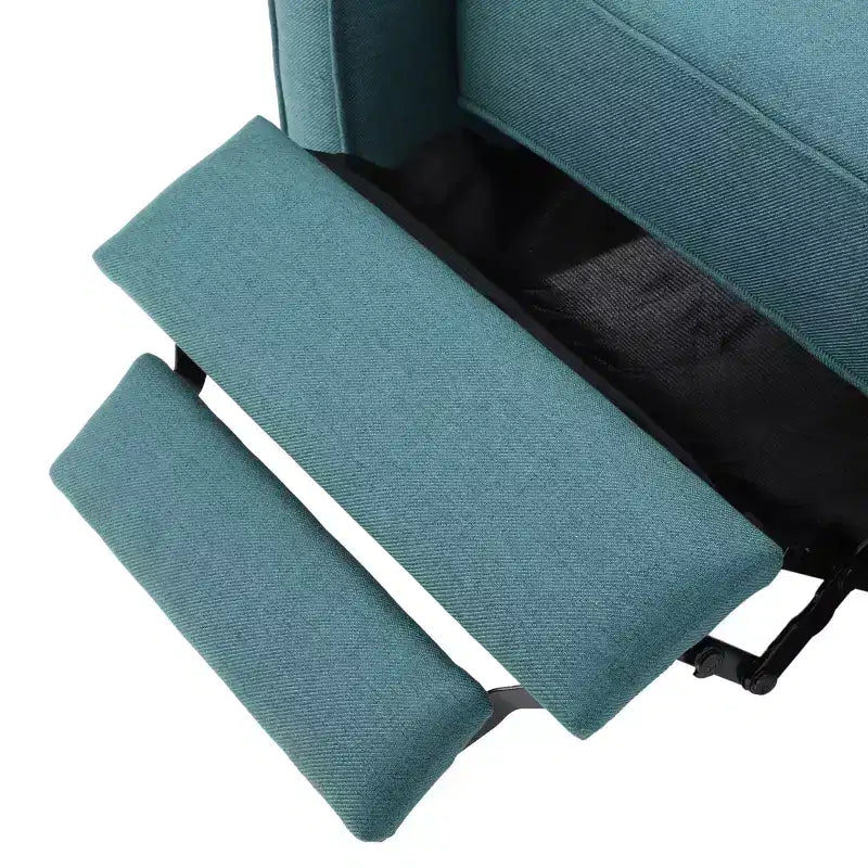 Fauteuils inclinables contemporains rembourrés à dossier poussoir