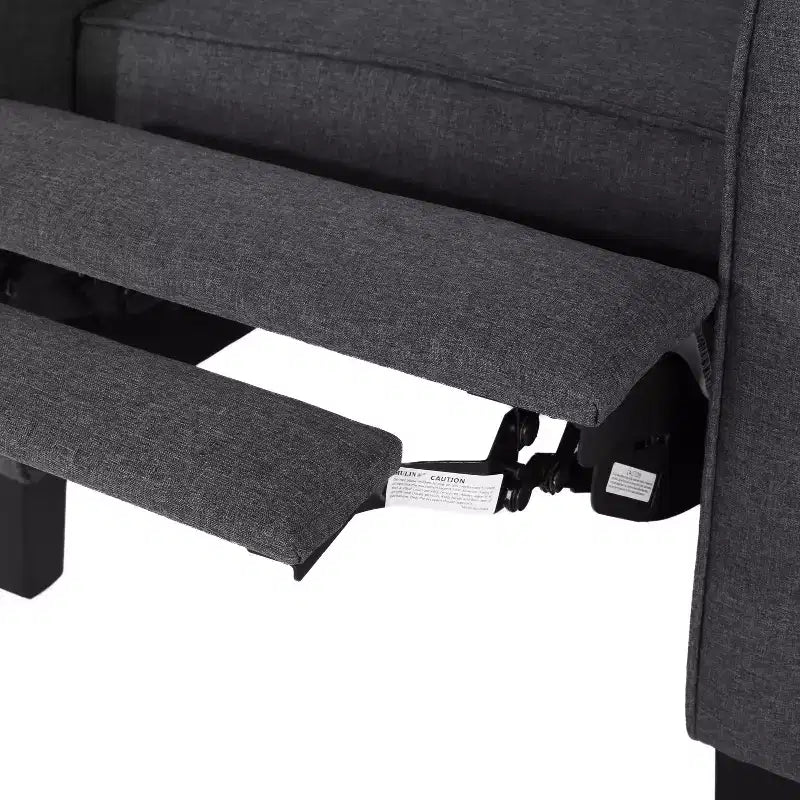 Fauteuils inclinables contemporains rembourrés à dossier poussoir