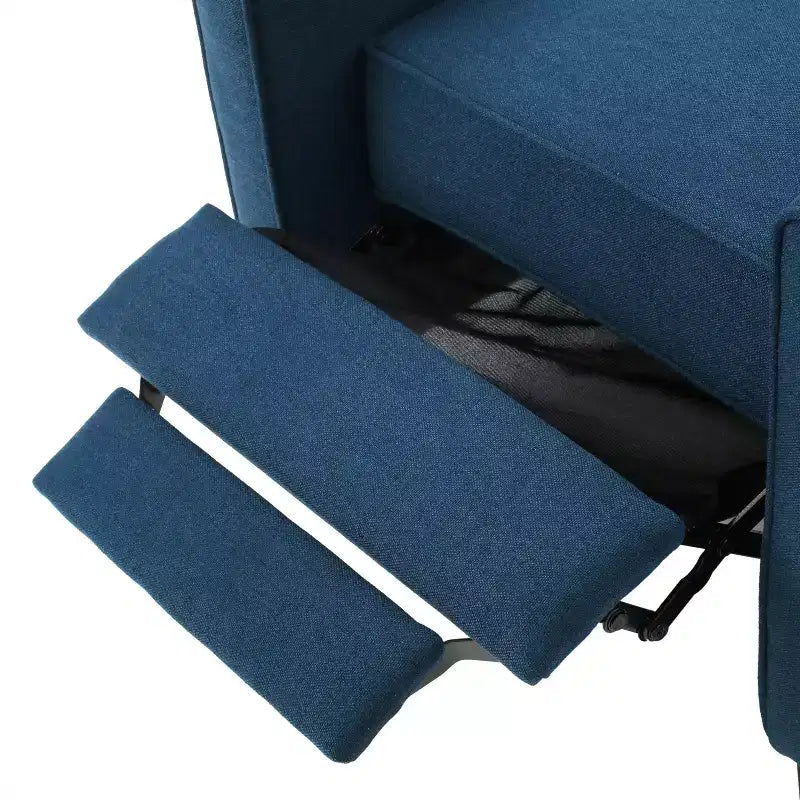 Fauteuils inclinables contemporains rembourrés à dossier poussoir
