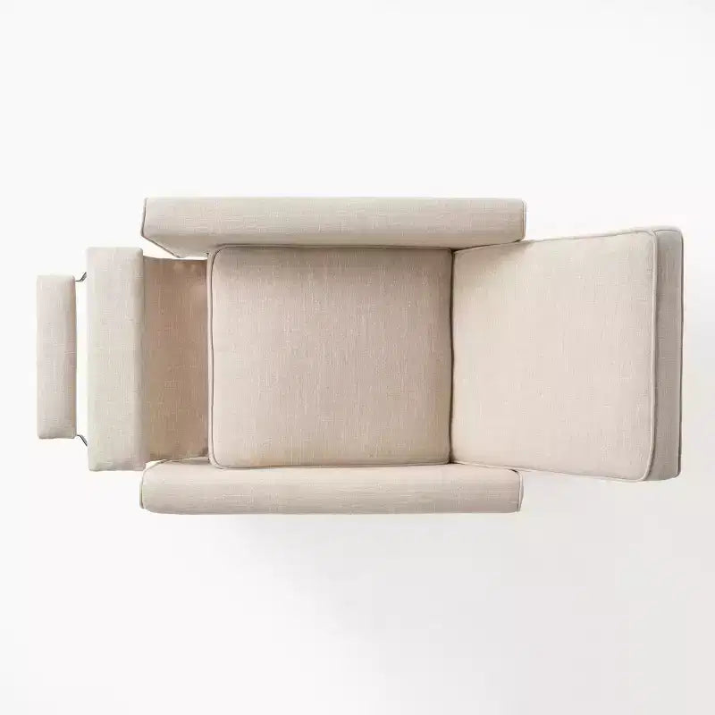 Fauteuils inclinables contemporains rembourrés à dossier poussoir