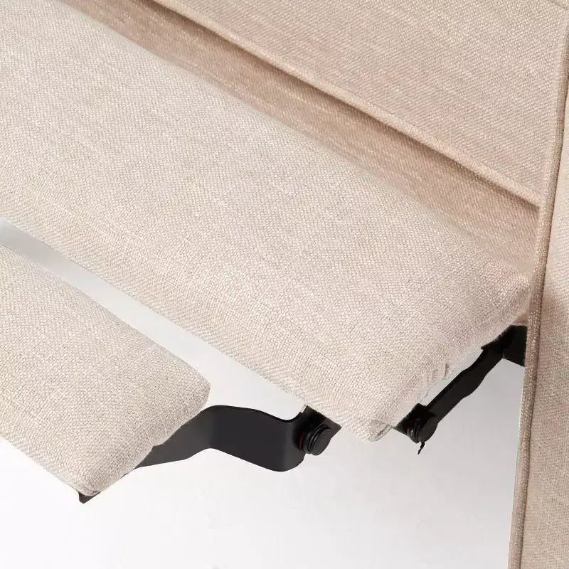 Fauteuils inclinables contemporains rembourrés à dossier poussoir