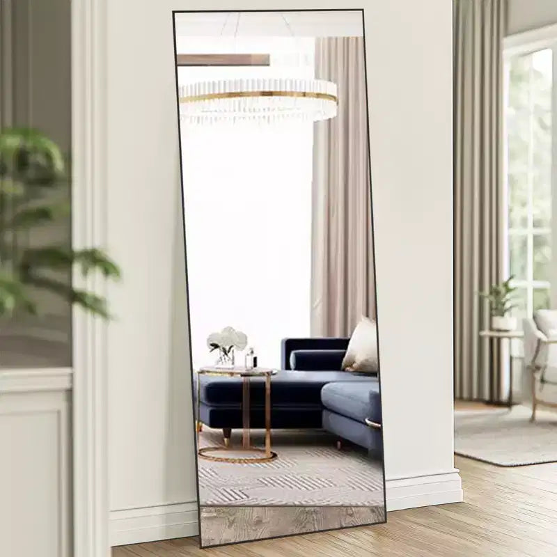 JIONJOY 71x26 Extra - Large Full - Length Mirror: Freestanding, Wall - Mountable, Lean - Against &amp; Hanging Options for All Your Needs