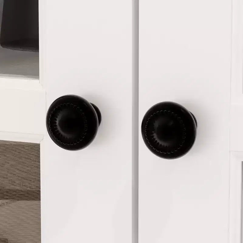 Vitrine élégante en verre trempé blanc – Libérez