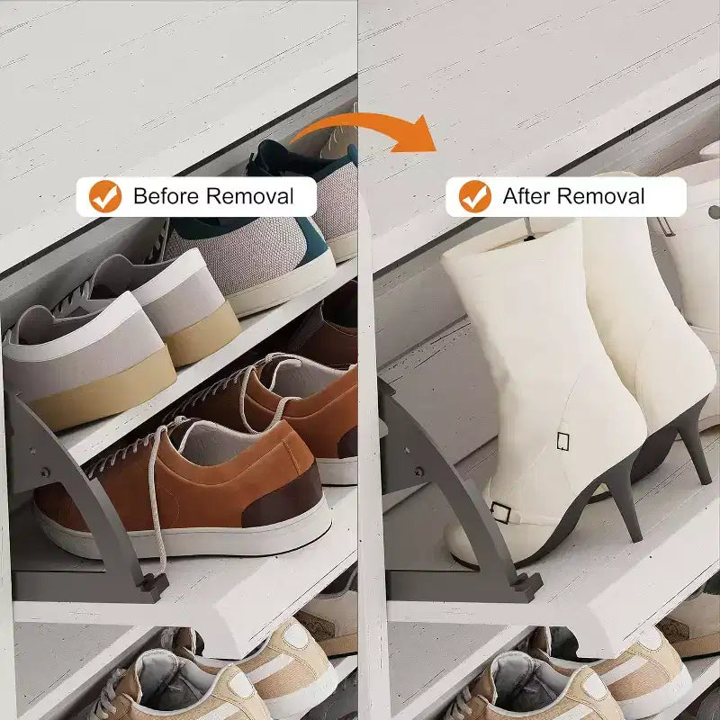 Meuble à chaussures en bois à 6 tiroirs avec étagère réglable