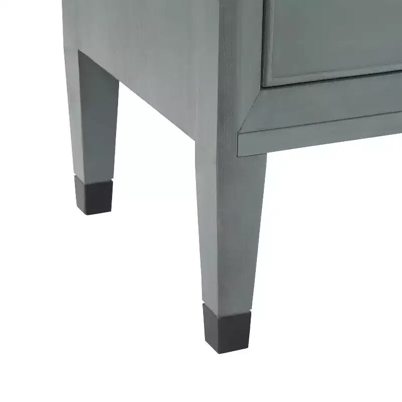 Table de chevet moderne en bois à 2 tiroirs
