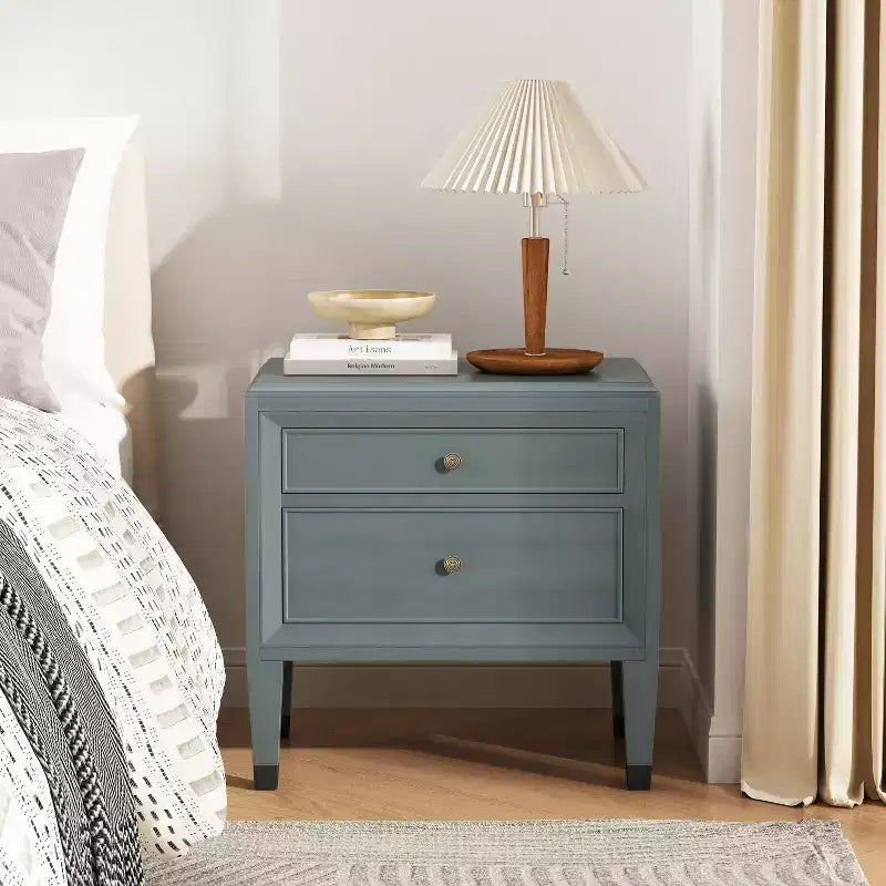 Christopher Knight Home Chaitanya Modern Wooden 2-Drawer Nightstand