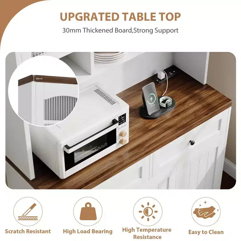 71 Armoire de cuisine avec station de charge