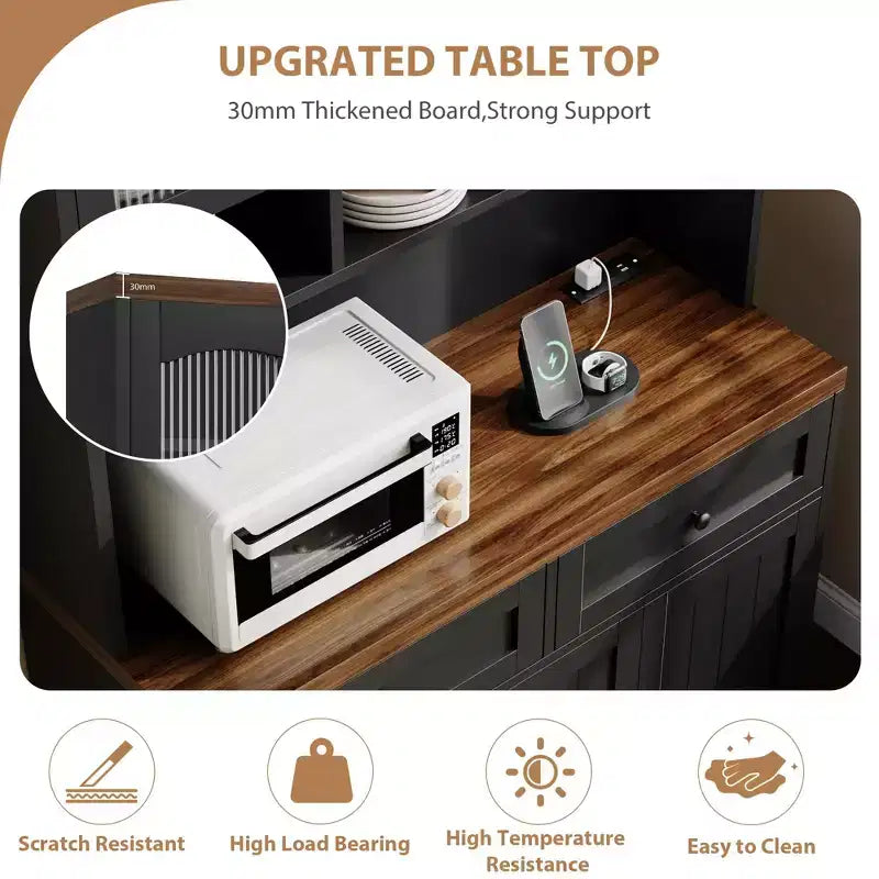 71 Armoire de cuisine avec station de charge