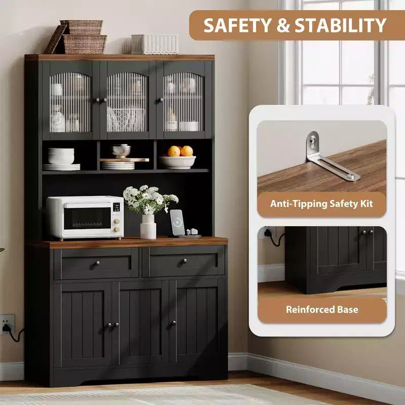 71 Armoire de cuisine avec station de charge