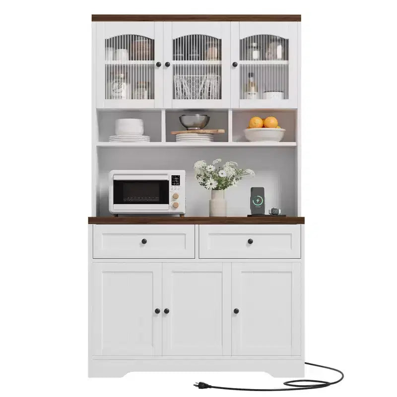 71 Armoire de cuisine avec station de charge