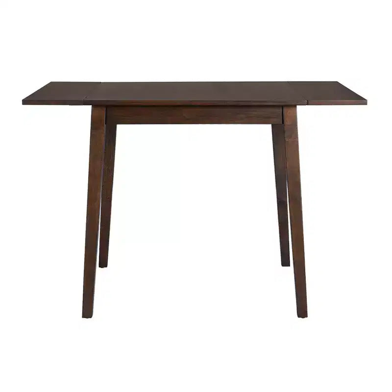 Table de salle à manger extensible 29-45 avec rallonges et pieds en bois d'hévéa