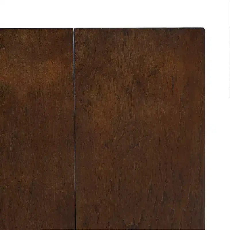 Table de salle à manger extensible 29-45 avec rallonges et pieds en bois d'hévéa