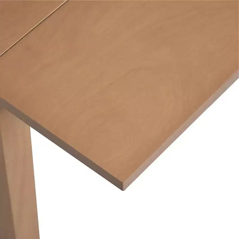 Table de salle à manger extensible 29-45 avec rallonges et pieds en bois d'hévéa