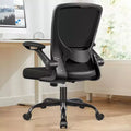 KERDOM Ergonomic Office Chair, Mesh Computer Chair, with Lumbar Support, Rotatable, Reversible Armrests, Height Adjustable