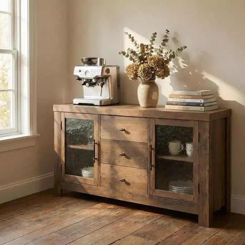 54,4 Buffet moderne avec armoire de rangement polyvalente