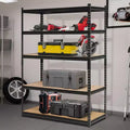 Étagères de garage à 5 niveaux, étagères de rangement métalliques robustes réglables, charge 1360 kg, étagères de rangement de garage réglables, rangement en métal